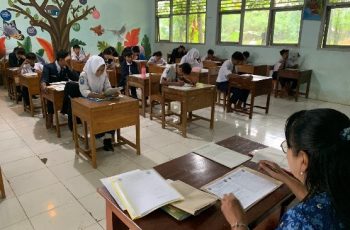 Pelaksanaan Asas Berjalan Tertib, Siswa Antusias Mengikuti Asesmen Akhir Semester